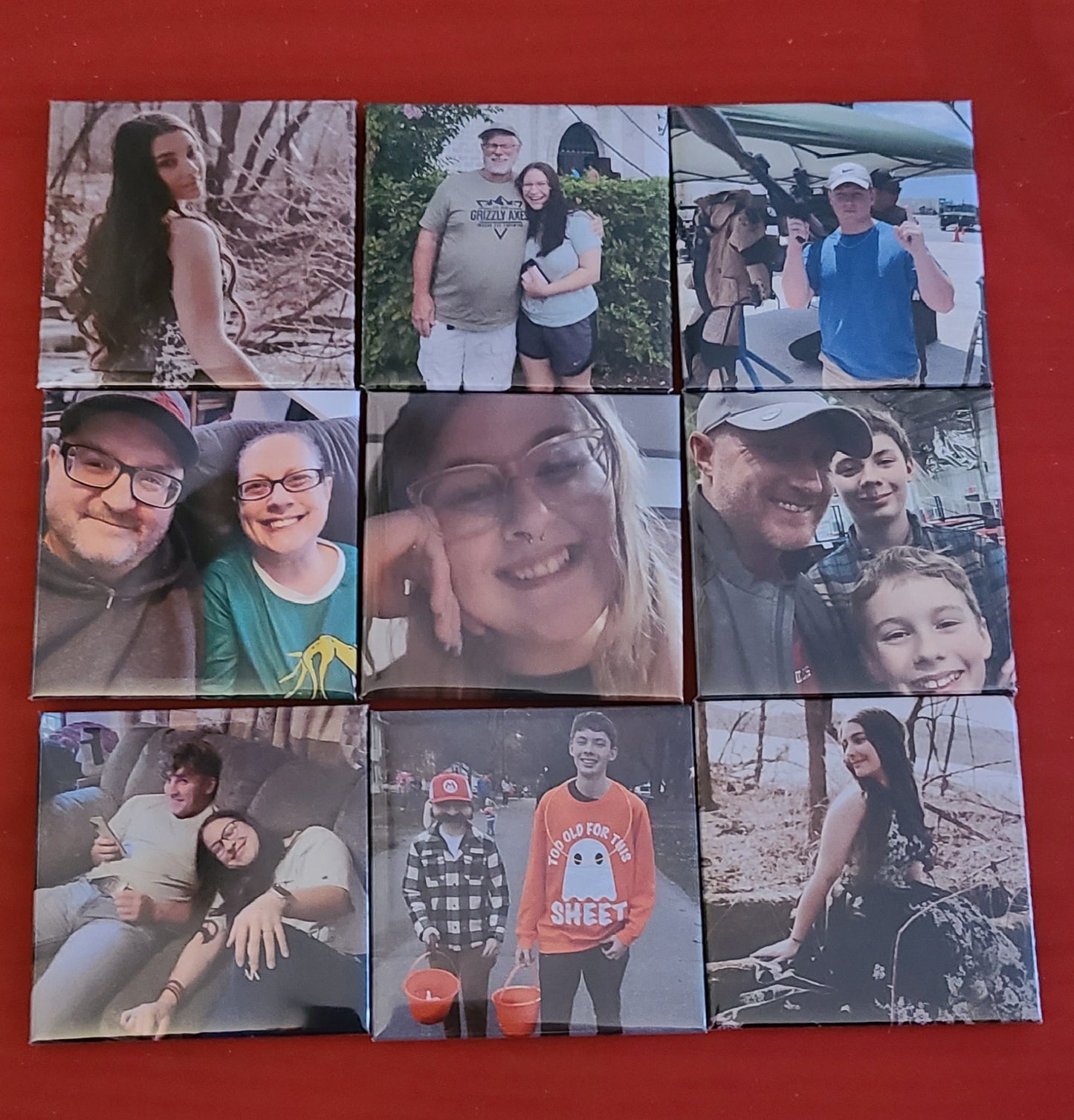 Custom Photo Magnets - Set of 3